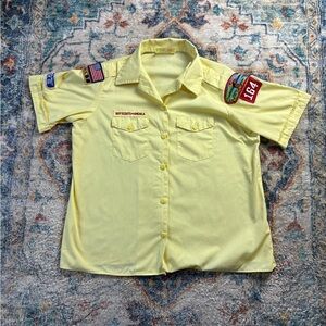 Vintage Boy Scouts Of America Button-up Shirt Medium